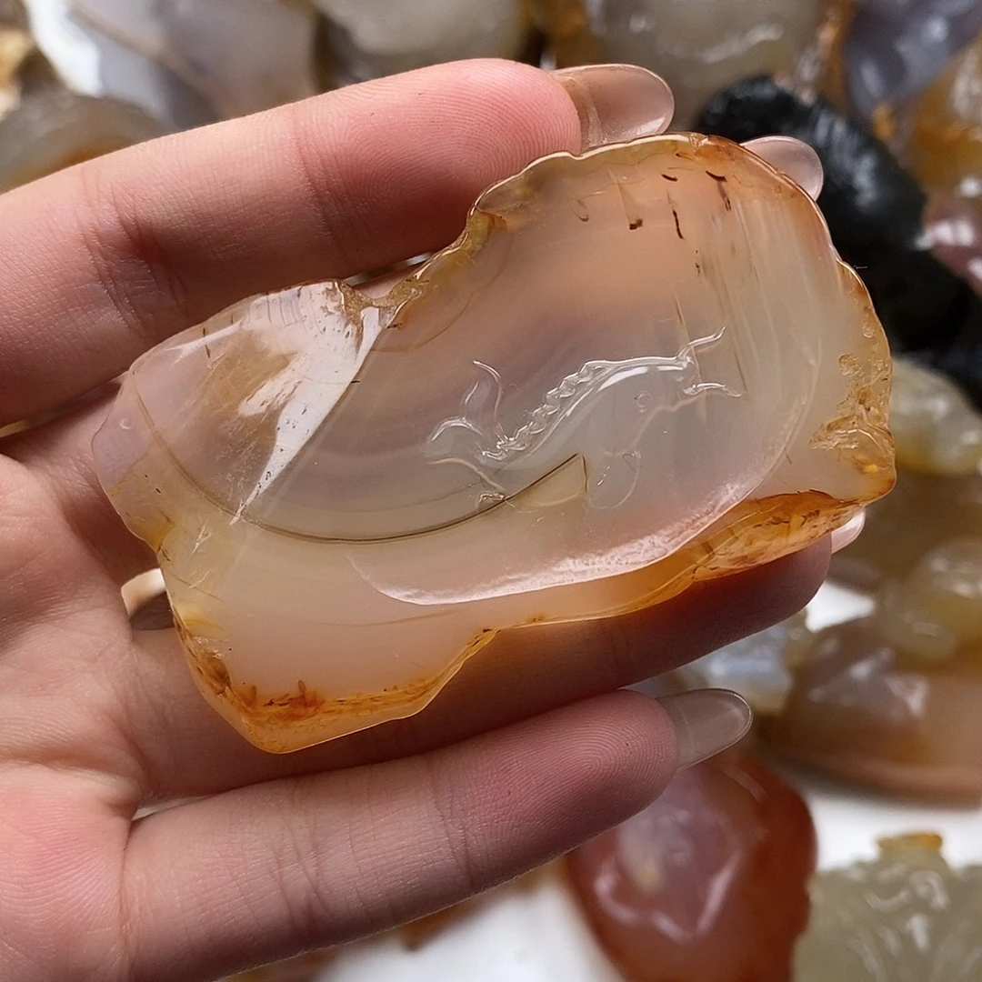 玛瑙/玉髓未镶嵌颈饰