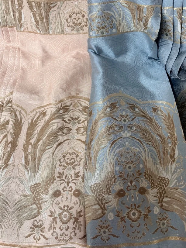 【双凤和鸣 】织金妆花马面裙