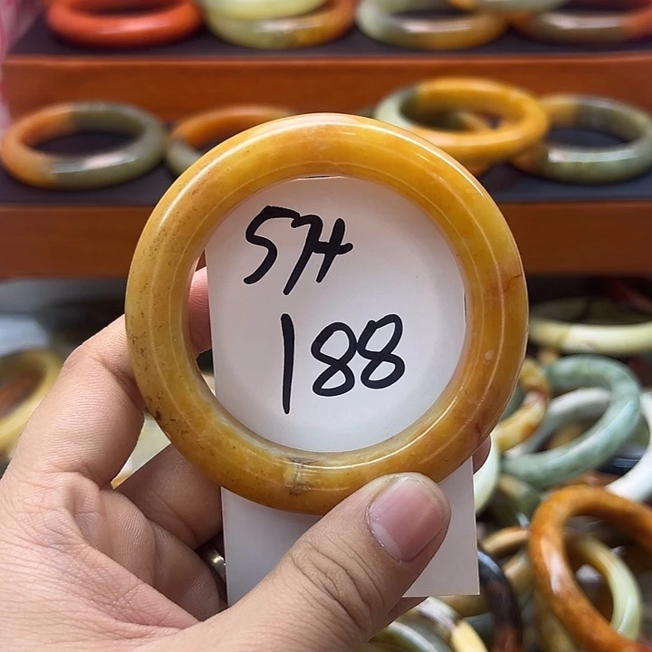 蛇纹石玉合金手镯