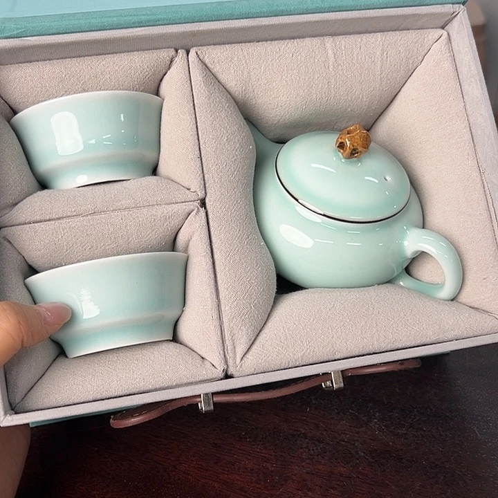 小米茶器龙泉云间青瓷