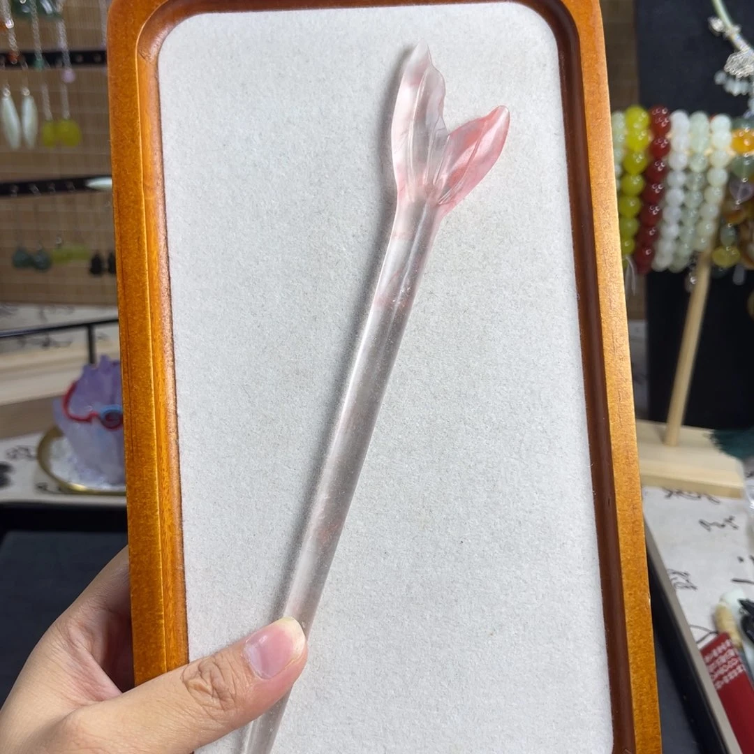 蛇纹石玉未镶嵌发饰20