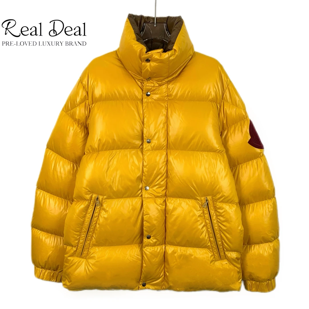95新 MONCLER X13369 徽标贴饰羽绒服 S码