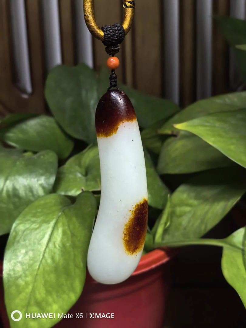 和田玉原石吊坠挂件