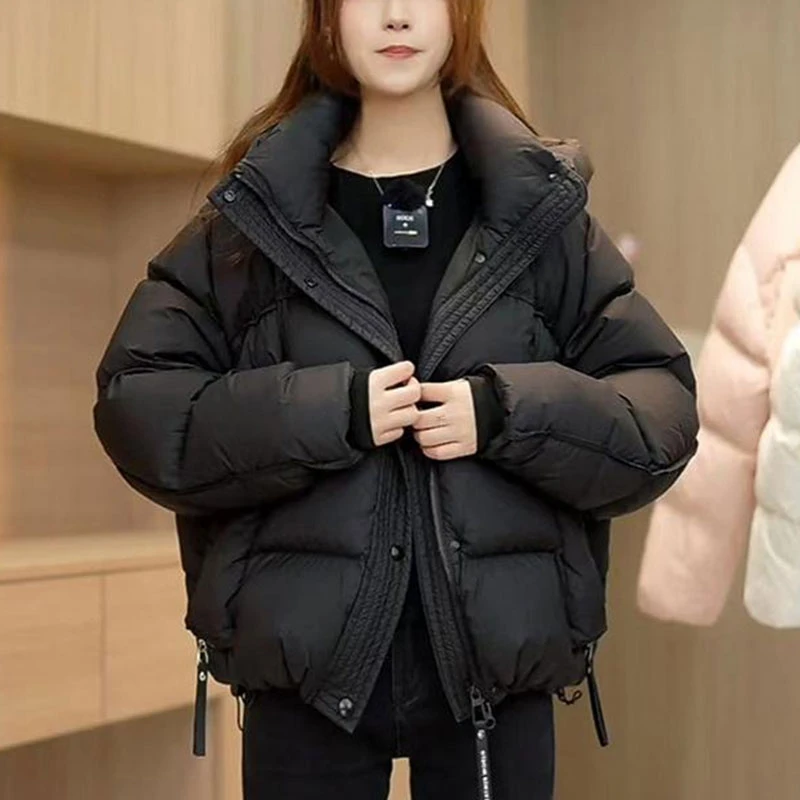 洋气减龄时髦高级气质棉服女2025秋冬新款时尚休闲百搭保暖外套