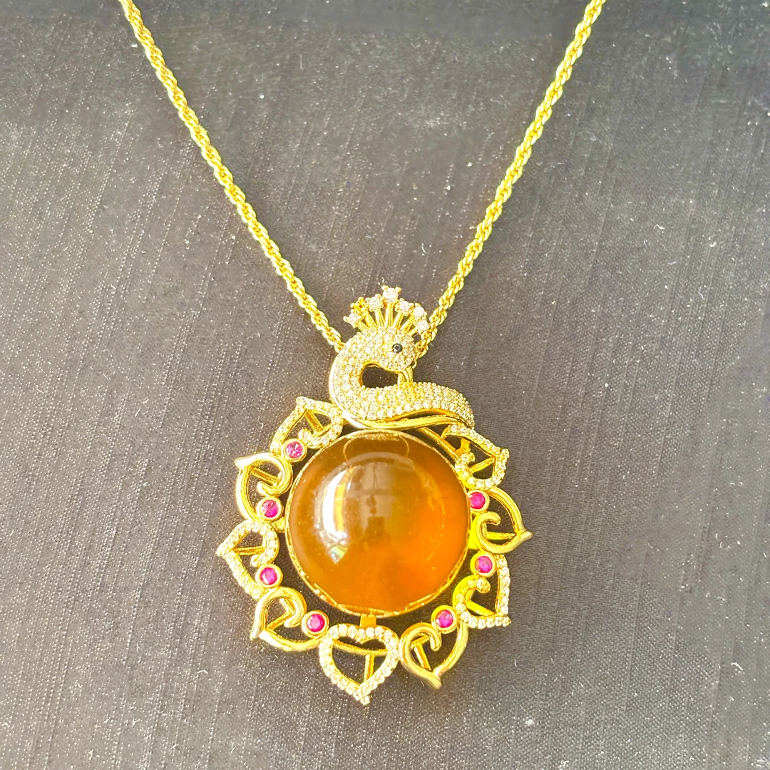 EY115 现代简约时尚项链 尺寸23mm