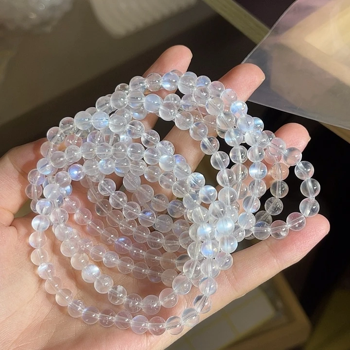 手串水晶未镶嵌蓝月光卡6