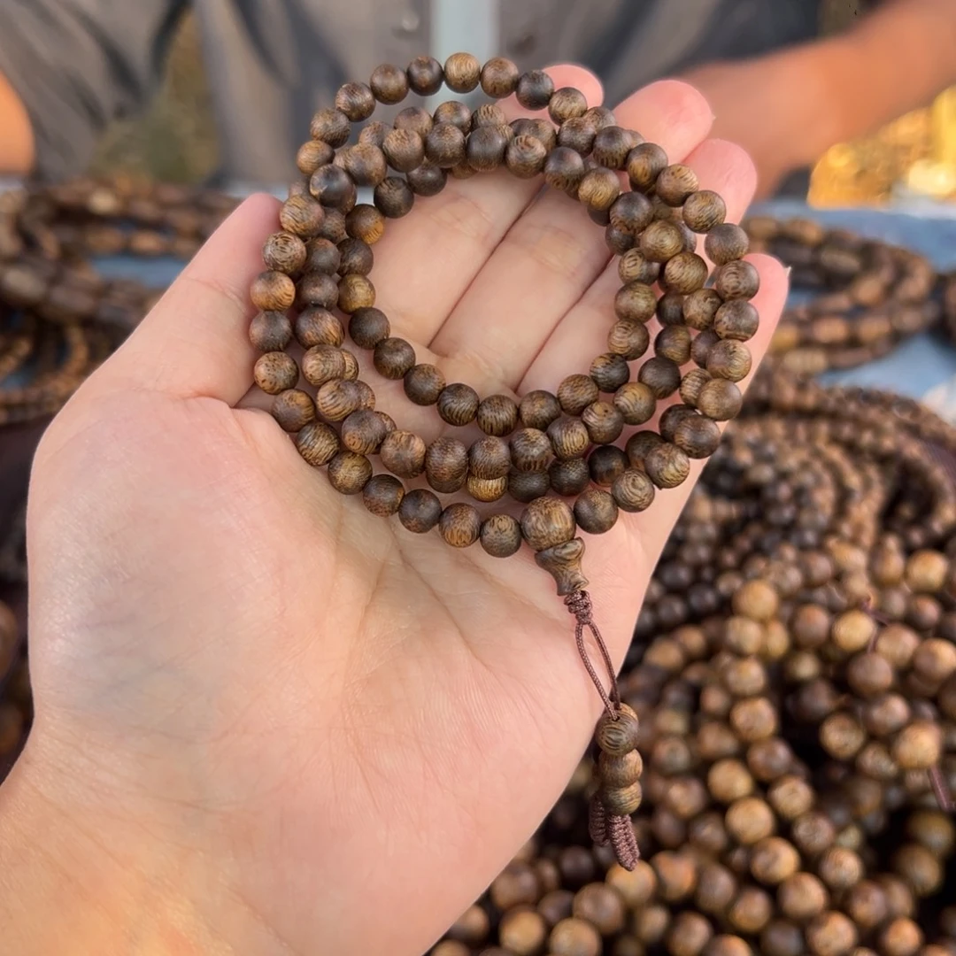 手串沉香卡6规格圆珠多圈 14克+ 99沉 陆河多样发一条