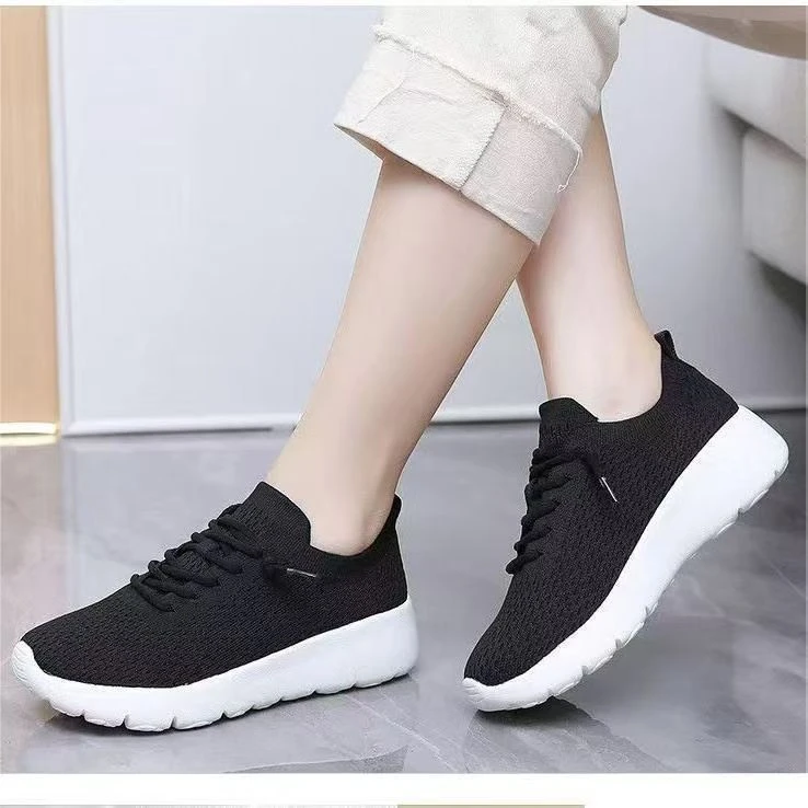 一脚蹬休闲运动鞋氢氧夏季女鞋健步鞋跑步软底休闲