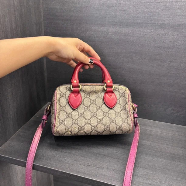 90新 GUCCI/古驰 兔兔奢/古驰手提包/241209009