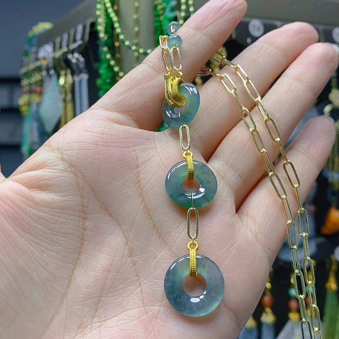 未镶嵌翡翠耳饰翡翠