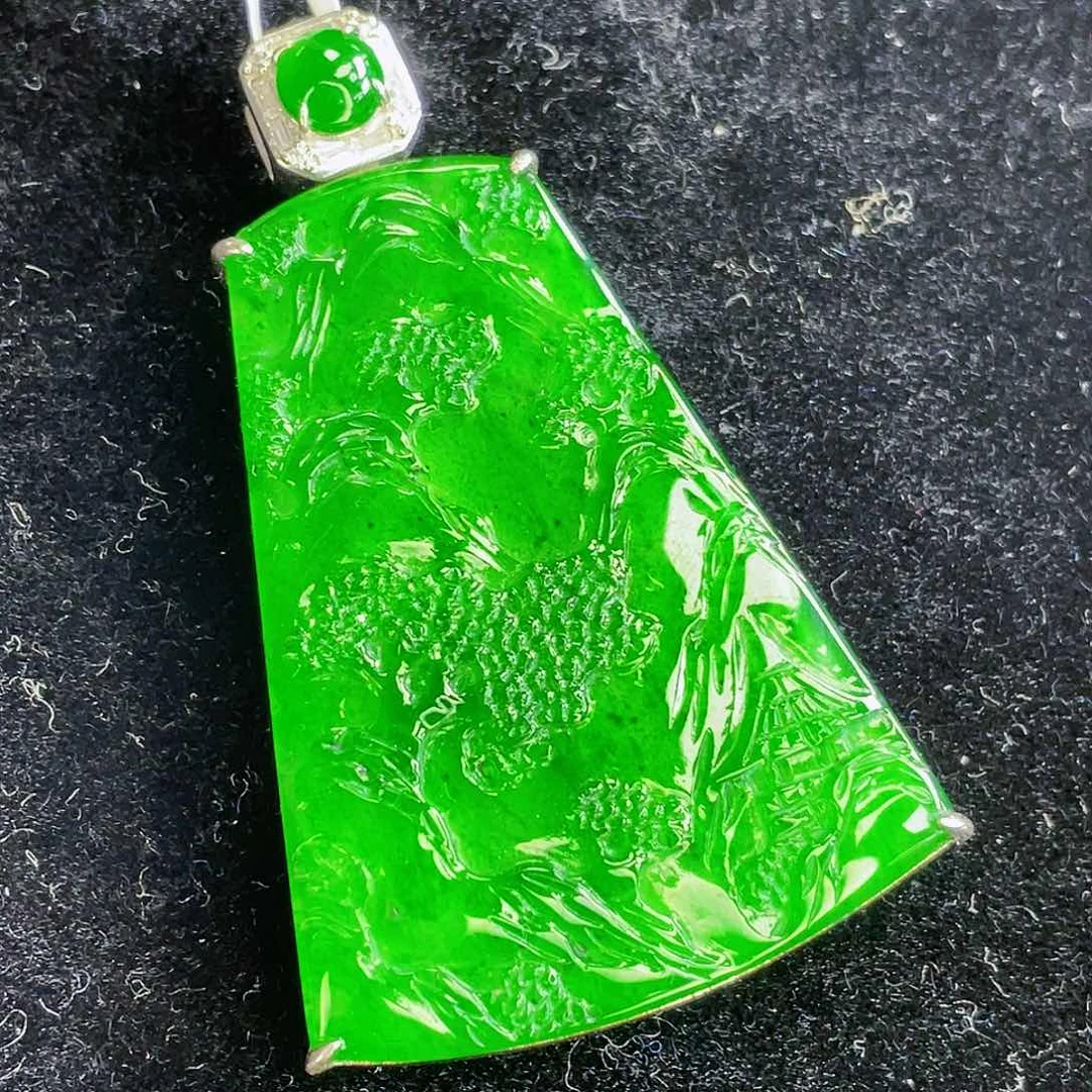 翡翠吊坠(不含链)未镶嵌