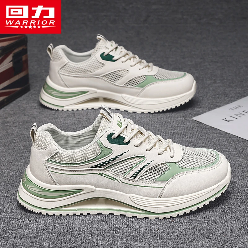 回力男鞋网面鞋2025夏季镂空透气休闲防滑减震运动跑步鞋子男款