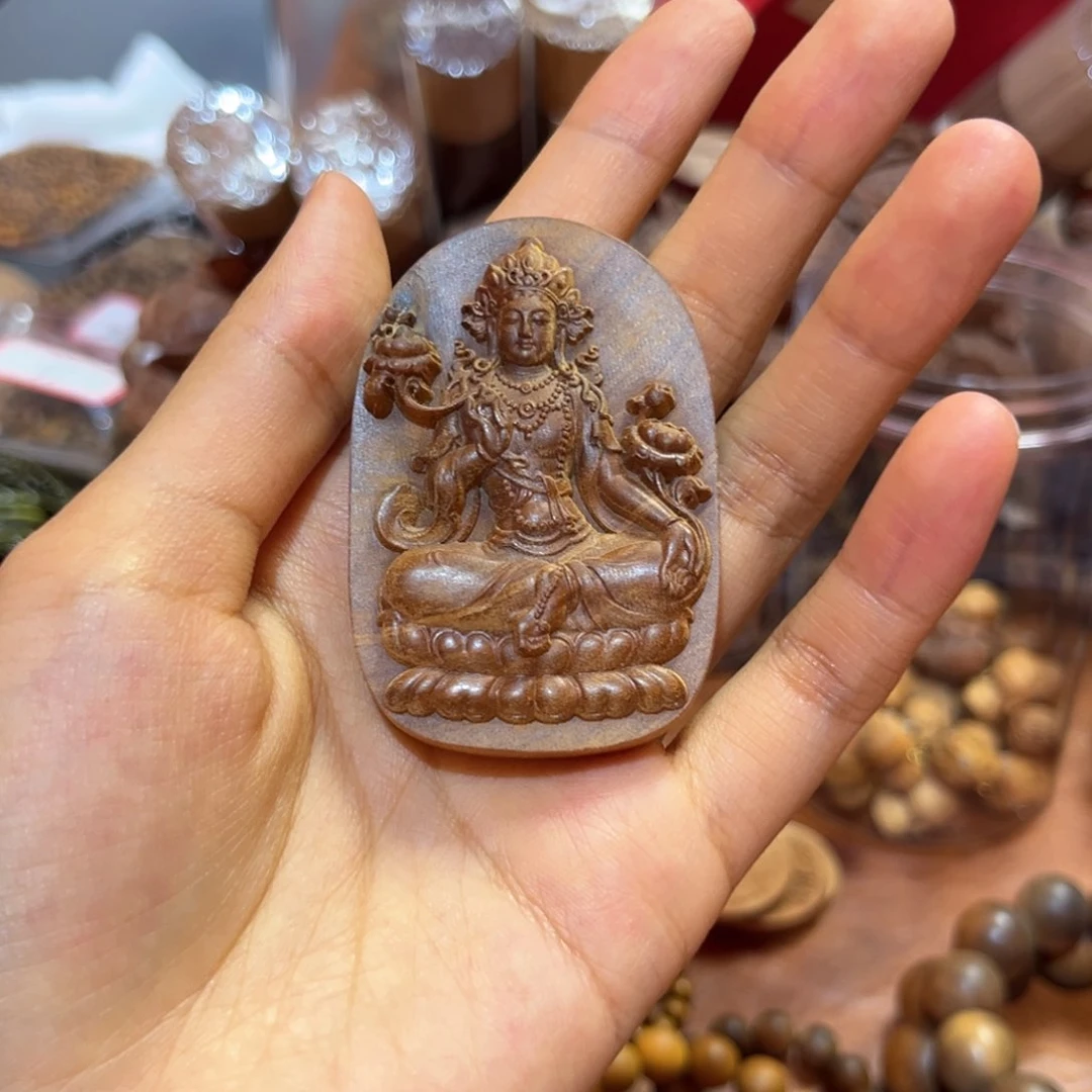 檀香木手串/手链大势至 老山檀 微瑕