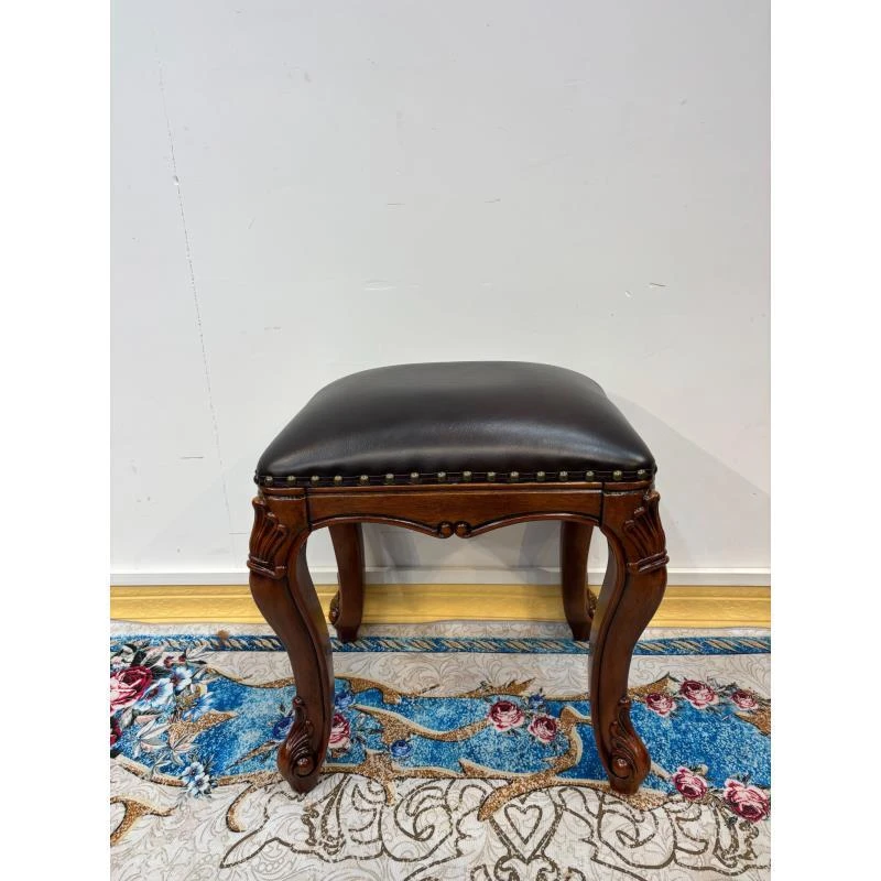 ZD305妆凳 450*360*480  美式脚踏坐具妆凳坐具