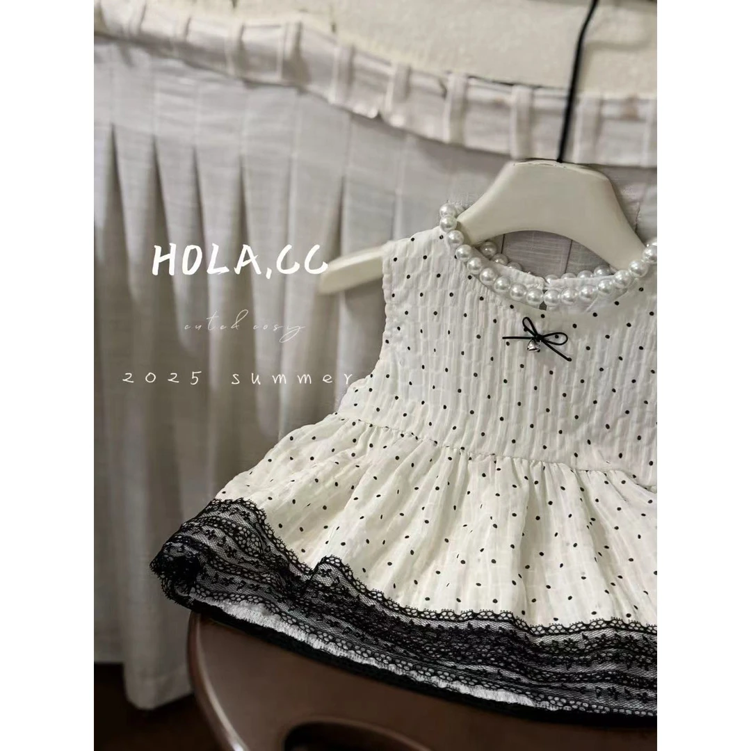 HOLA.CC·25夏~波点蛋糕上衣6109