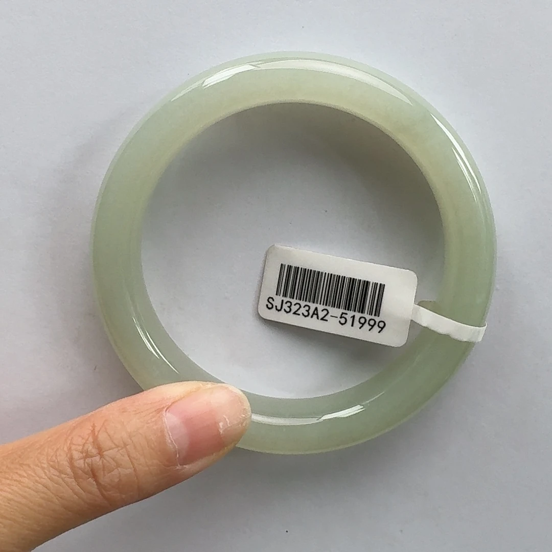 和田玉未镶嵌手镯59