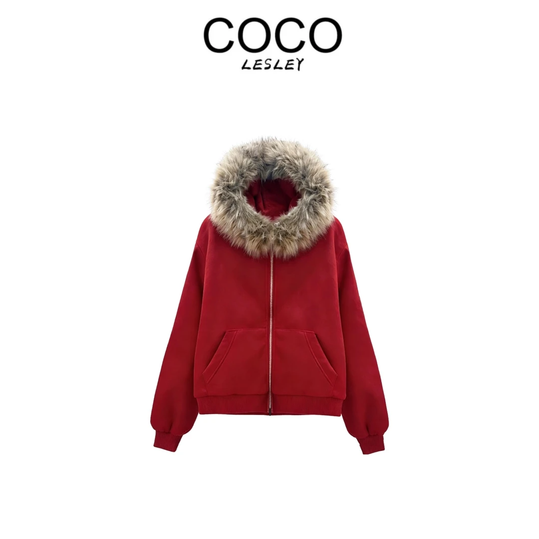 【COCO LESLEY】秋冬新款F时尚复古针织外套719号