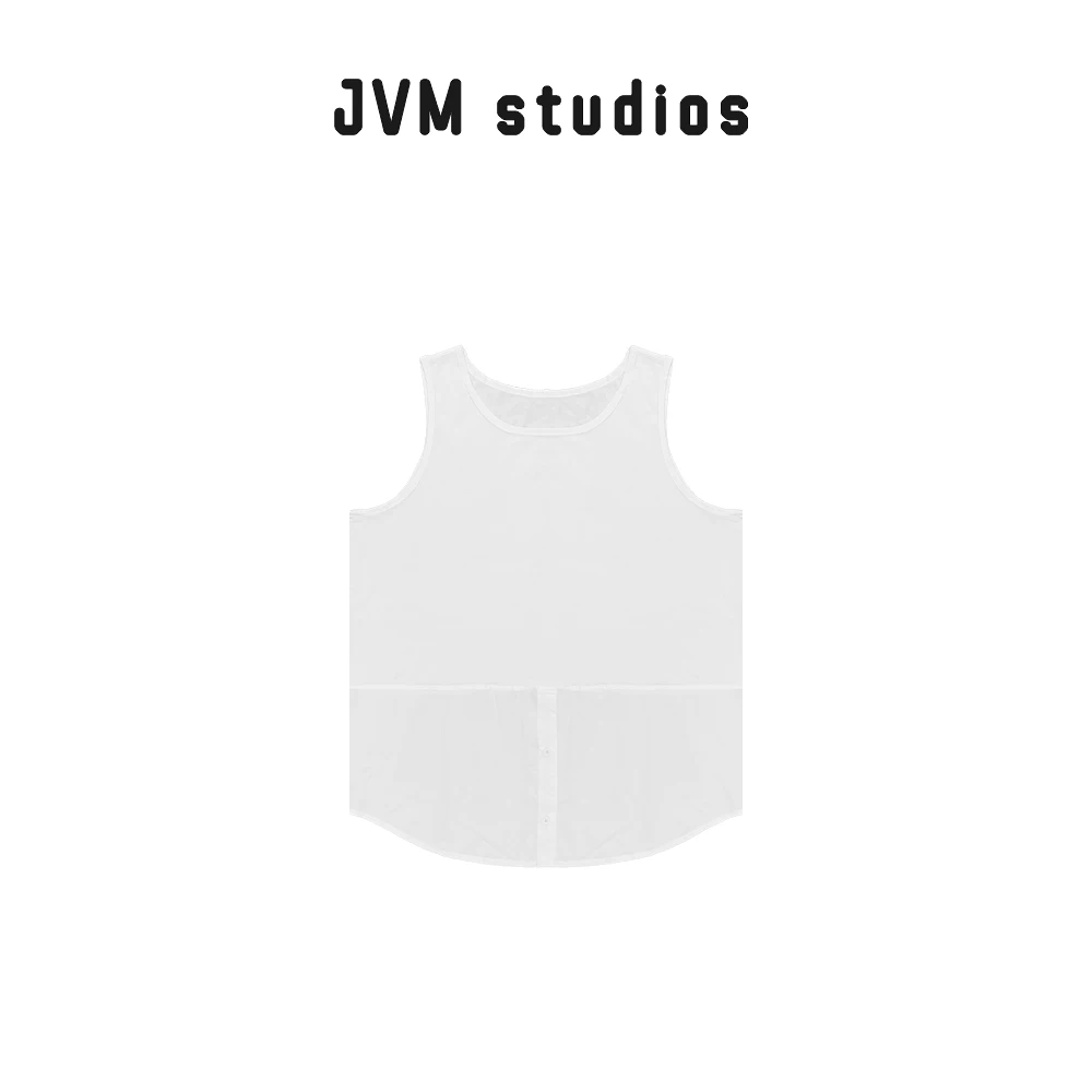 新款JVM定制『张喜儿』清凉宽松时尚百搭休闲女款洋气背心26163