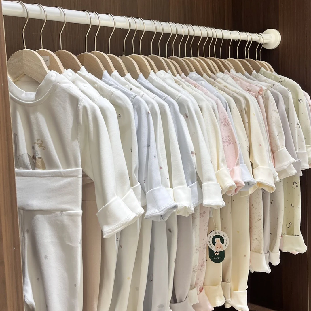 婴童秋冬高腰护肚无骨舒绒家居服