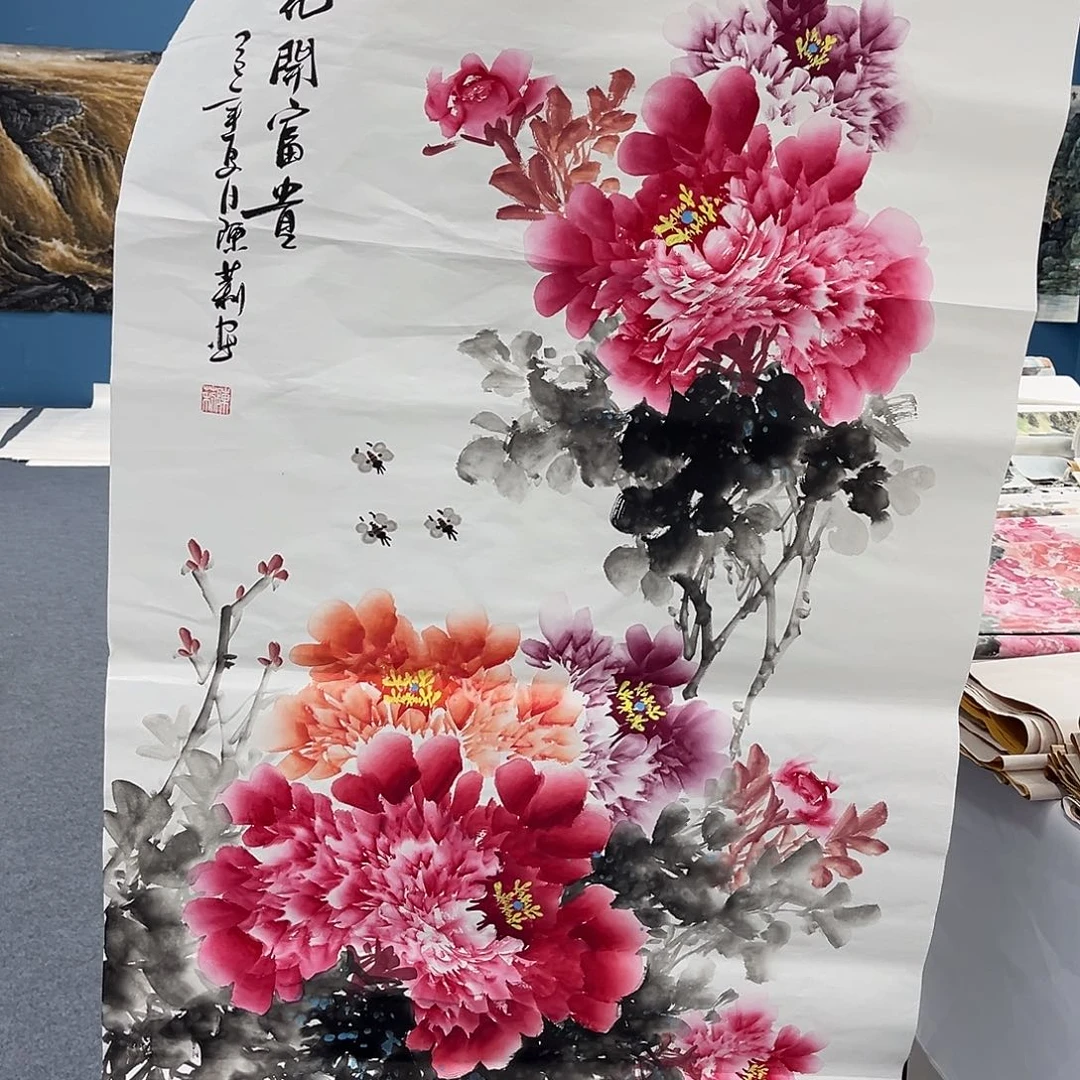 国画纯手绘作品欣赏