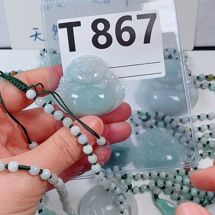 翡翠颈饰未镶嵌慧*天然