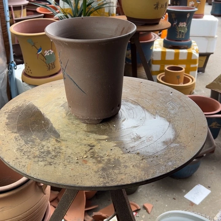 紫砂宜兴紫砂花盆花盆花盆