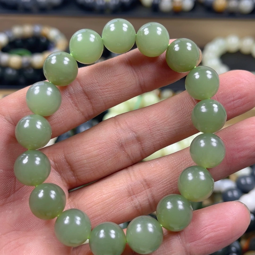 和田玉手串未镶嵌