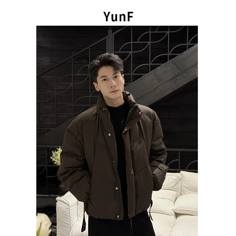 YunF 25A/W 秋冬 「高充绒 异裁结构」抗寒力廓形保暖羽绒服外套