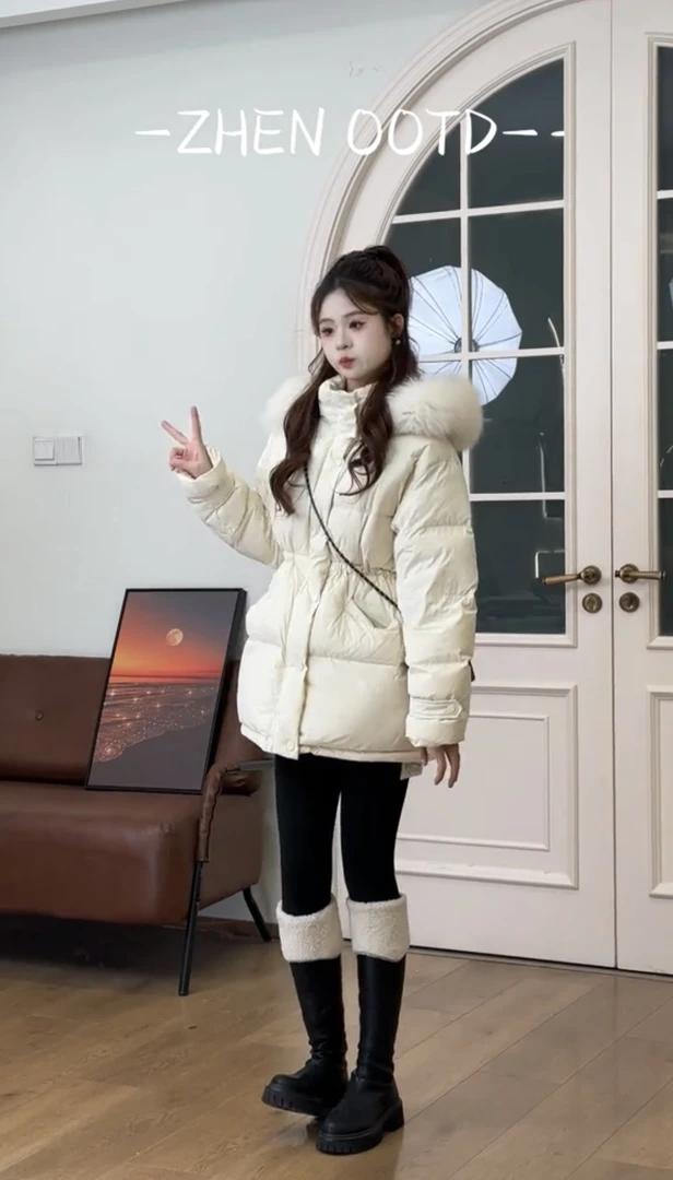 【桢ZHEN】【lu系小腰精】羽绒服预D3YRF1858