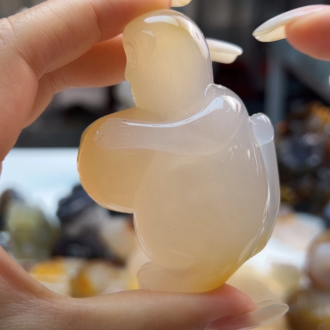 玛瑙/玉髓未镶嵌吊坠(不含链)