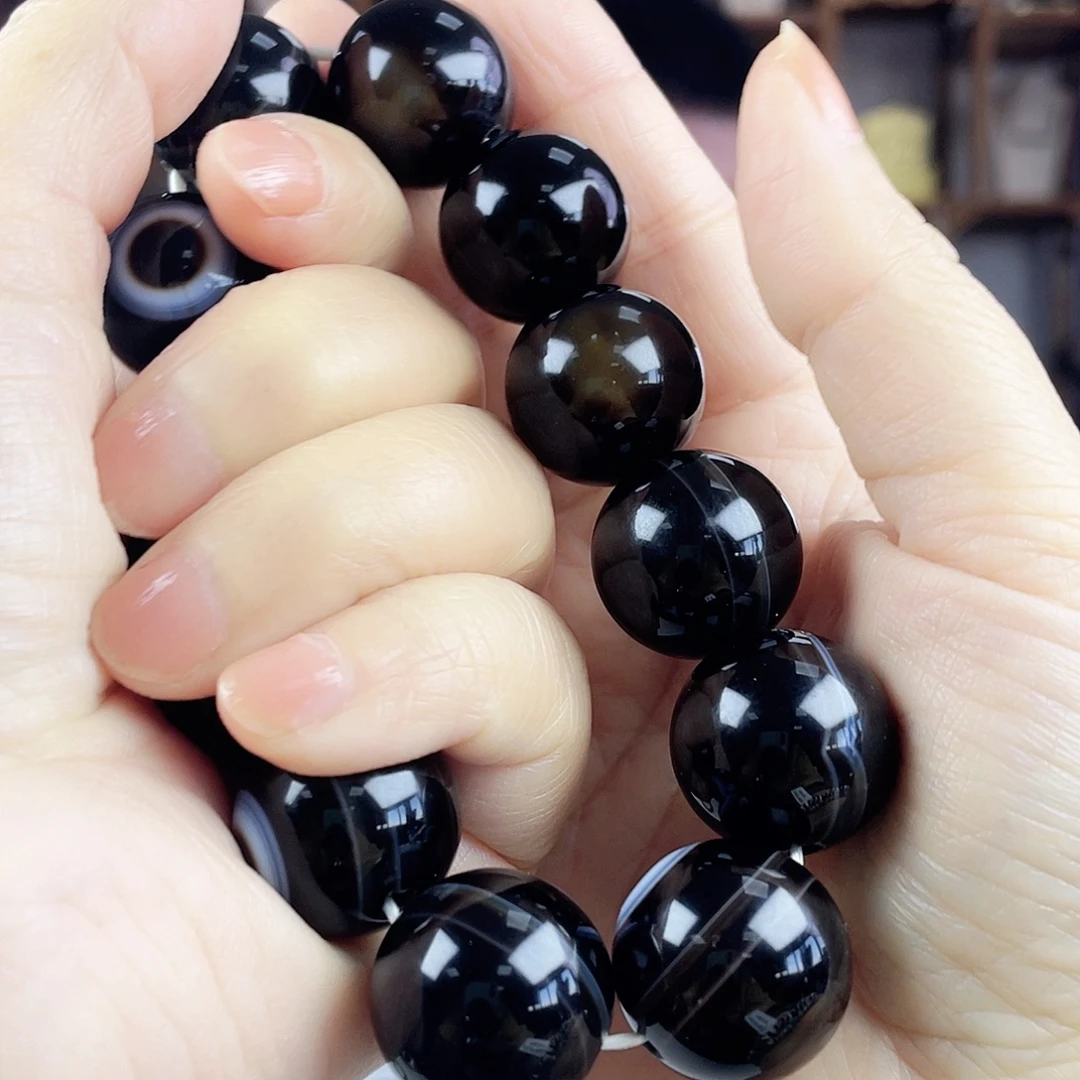 A***N玛瑙/玉髓合金颈饰