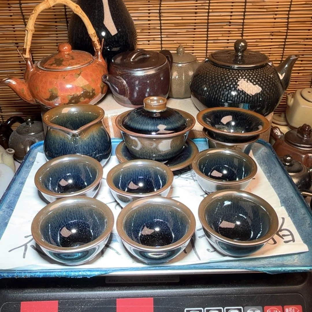 茶盏建窑建盏 微瑕作品