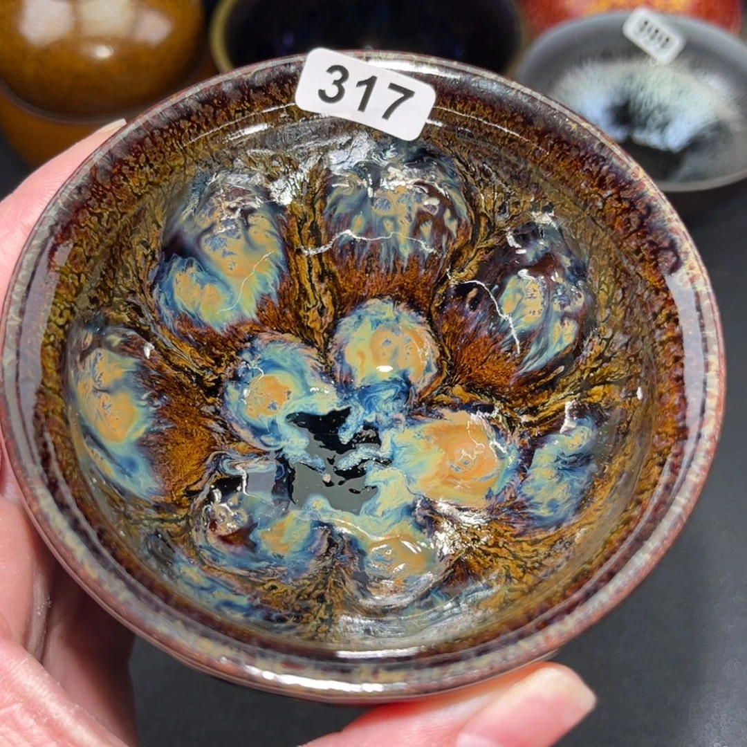 茶盏317 建盏单盏太好看了吧……