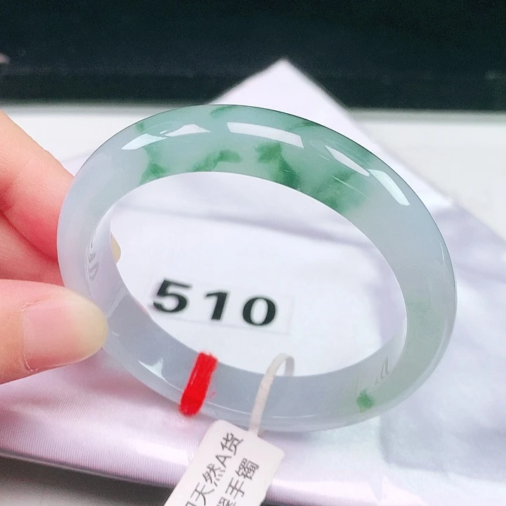 翡翠未镶嵌手镯510