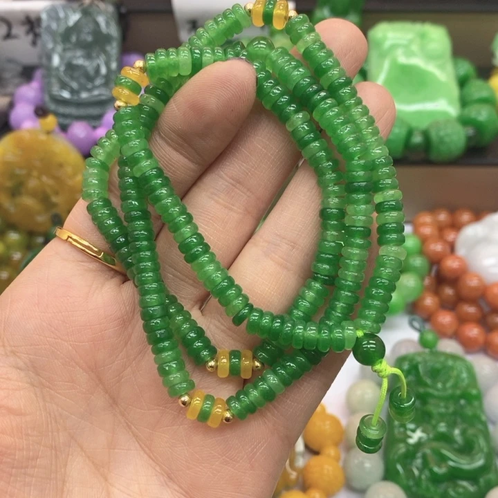 翡翠未镶嵌手链手链10