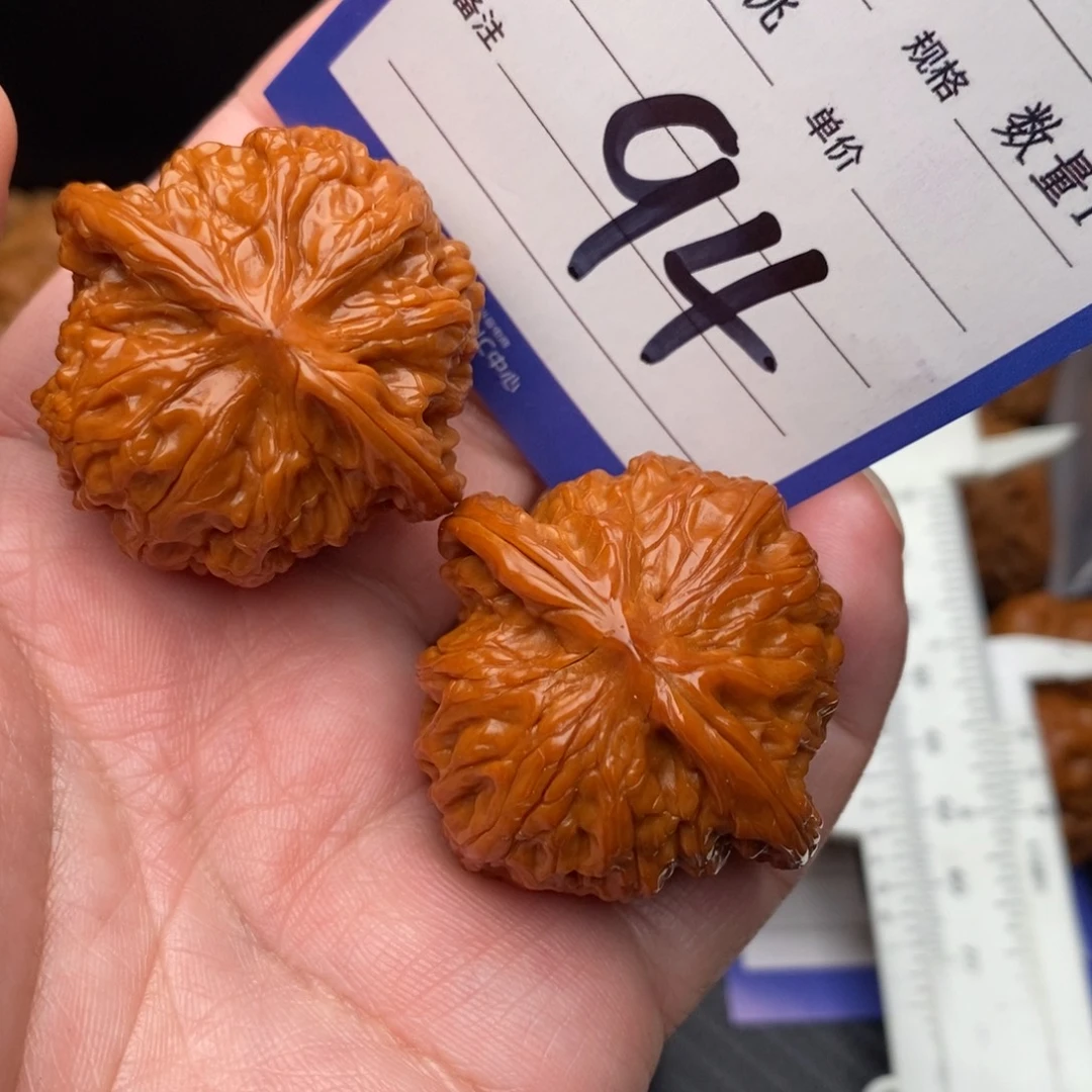 桃核把件磨盘38mo