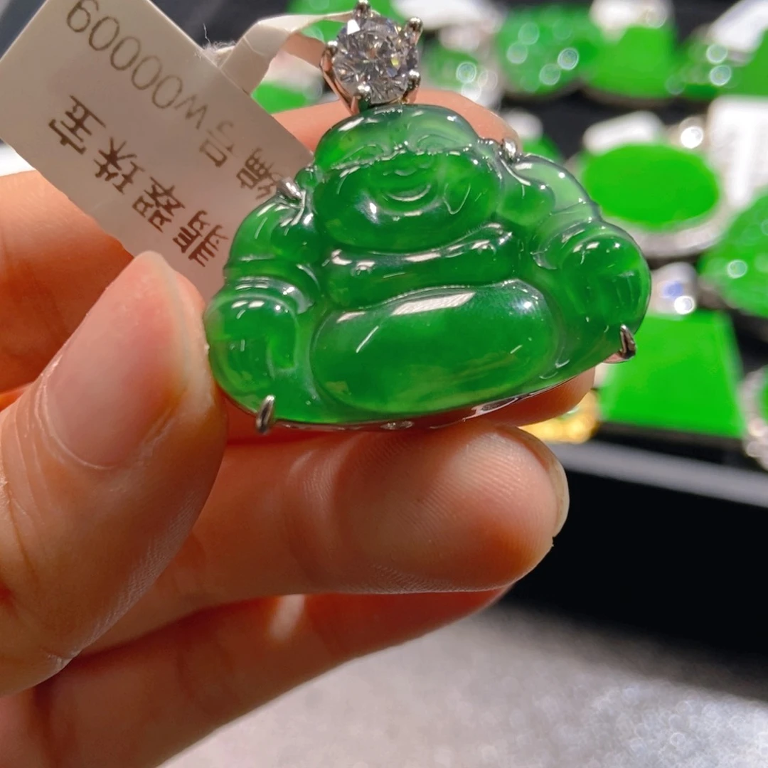 翡翠吊坠(不含链)未镶嵌