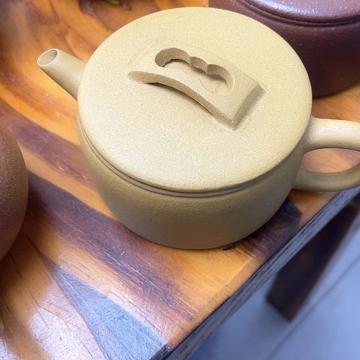 紫砂茶壶处理一把