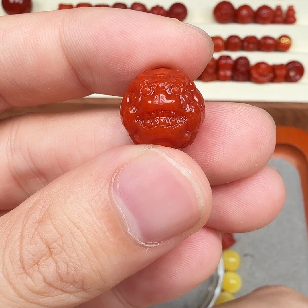 南红玛瑙未镶嵌颈饰