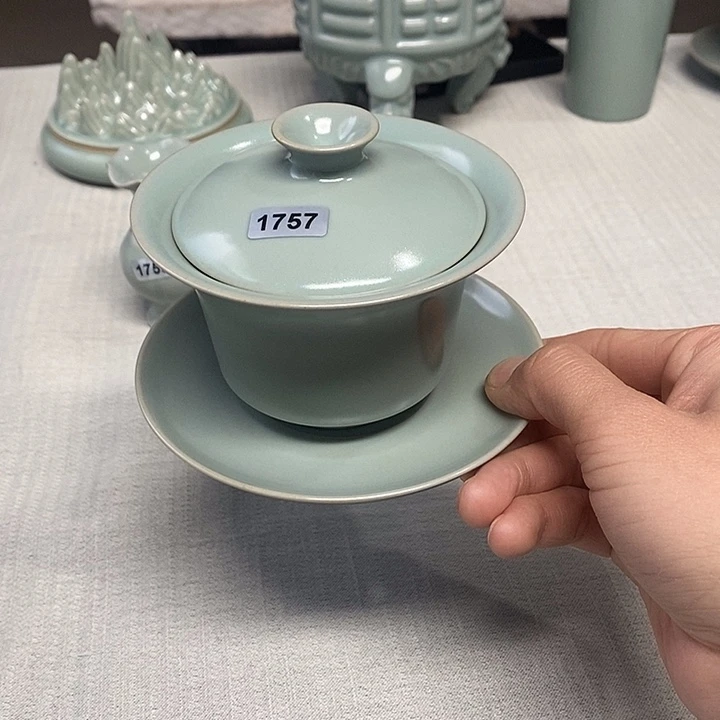 汝瓷1757 开窑青鸾汝瓷