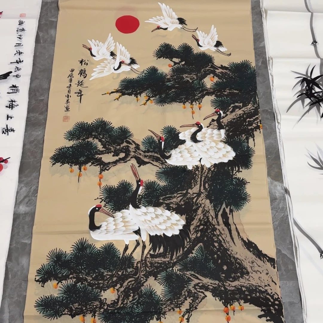 国画晓彤美术馆直播间