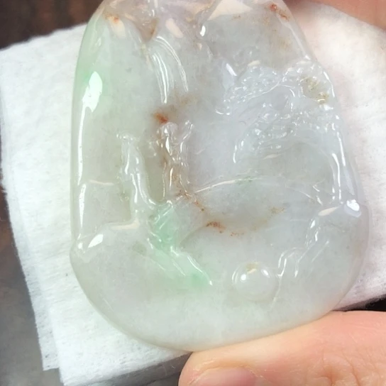 翡翠未镶嵌颈饰缅甸A货，每天下午1点半开播