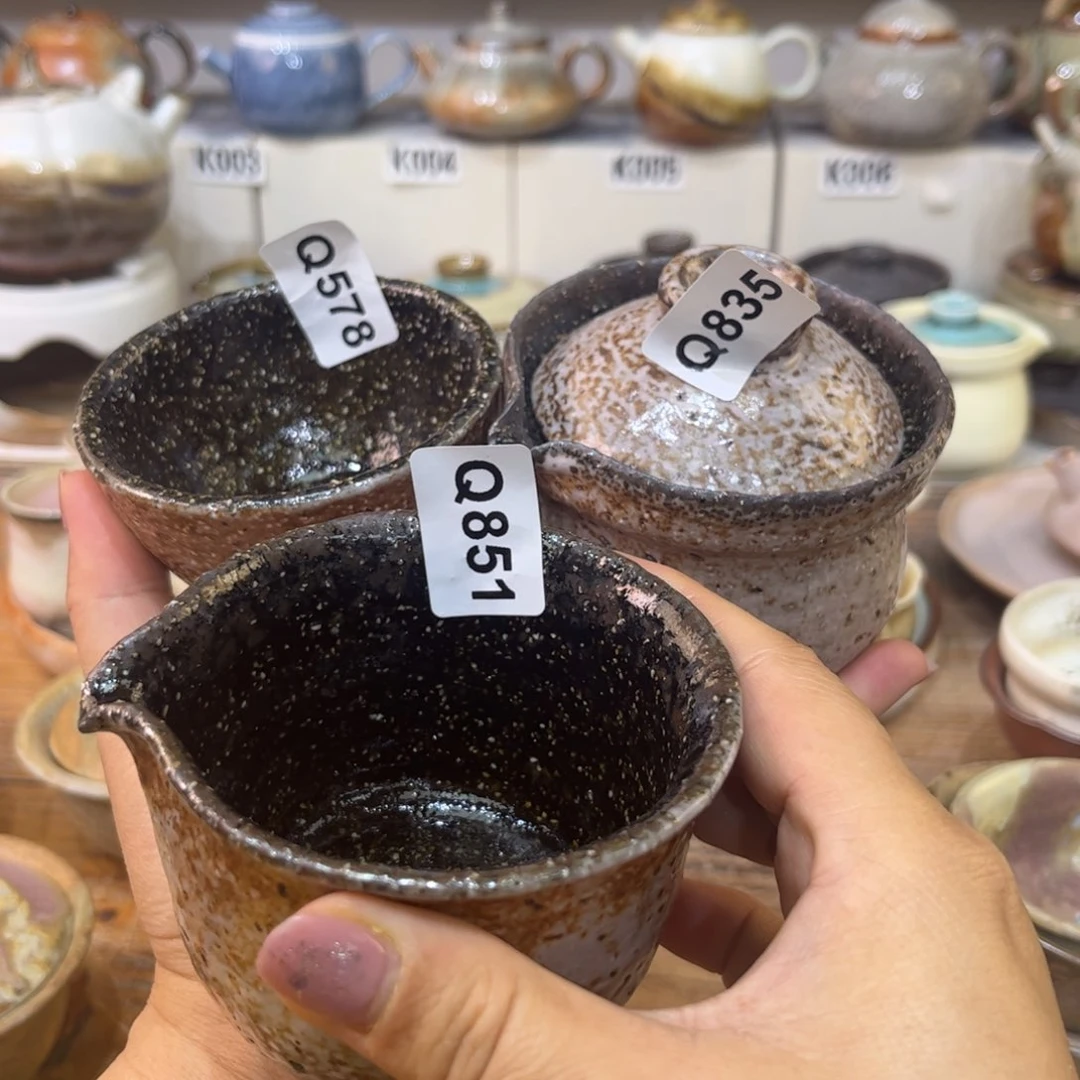 白泥茶杯铁*陶瓷艺术