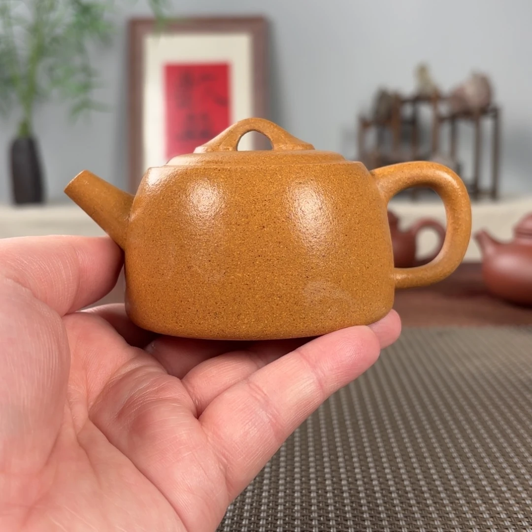 紫砂茶壶黄龙山原矿紫砂壶