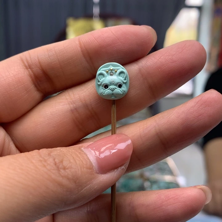 绿松石未镶嵌配饰