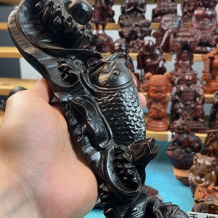 易***阳木木质雕刻摆件123456