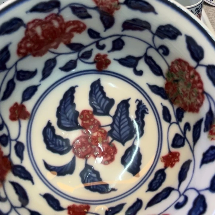 k**i景德镇陶瓷釉里红