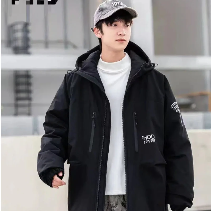 男童字母HOD印花青少年棉衣外套 HM-K071(150-180)