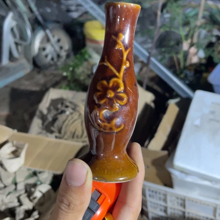 琉璃手工艺品赵*陶瓷艺术摆件十个