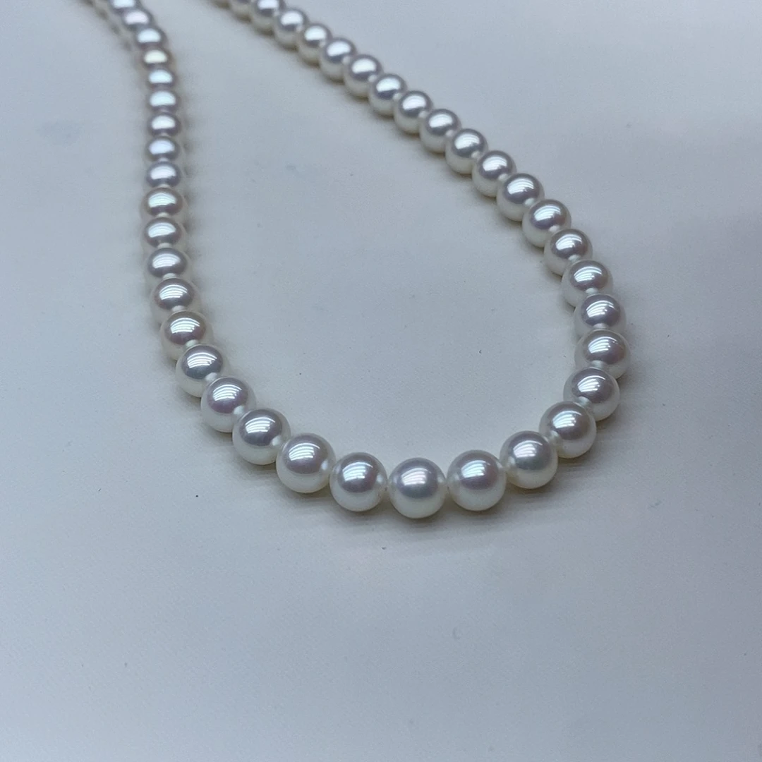 淡水珍珠颈饰银S925镶嵌